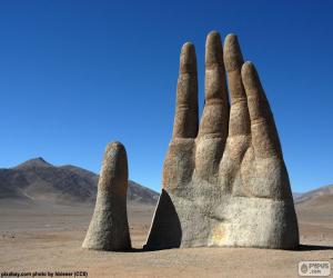 пазл Рука пустыни, Чили